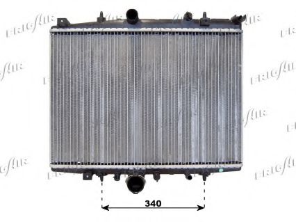 FRIGAIR 0108.3077 Радиатор, охлаждение двигателя 