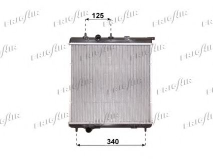 FRIGAIR 0108.3083 Радиатор, охлаждение двигателя для PEUGEOT (Пежо) FRIGAIR 0108.3083 Радиатор, охлаждение двигателя для PEUGEOT (Пежо)