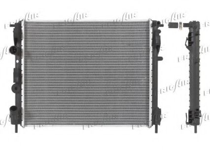 FRIGAIR 0109.3072 Радиатор, охлаждение двигателя для NISSAN KUBISTAR (Ниссан Кубистар) FRIGAIR 0109.3072 Радиатор, охлаждение двигателя для NISSAN KUBISTAR (Ниссан Кубистар)