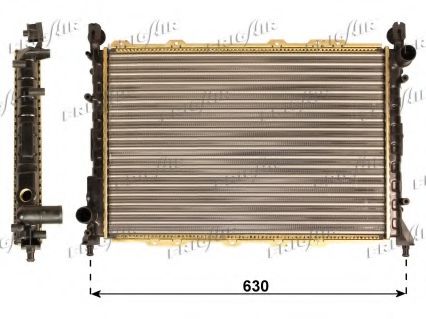 FRIGAIR 0113.3023 Радиатор, охлаждение двигателя 