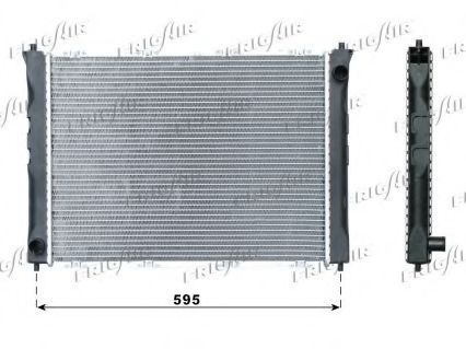 FRIGAIR 0119.2004 Радиатор, охлаждение двигателя для ROVER 400 (Ровер 400) FRIGAIR 0119.2004 Радиатор, охлаждение двигателя для ROVER 400 (Ровер 400)