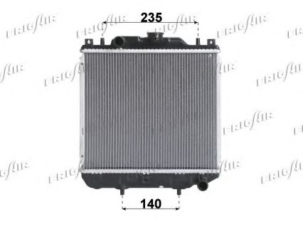 FRIGAIR 0140.3001 Радиатор, охлаждение двигателя 