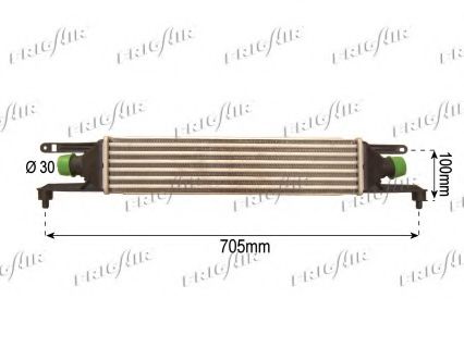 FRIGAIR 0704.3123 Интеркулер 