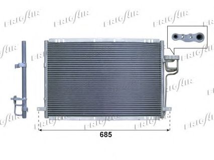 FRIGAIR 0833.3028 Конденсатор, кондиционер для KIA CARENS II (Киа Каренс 2) FRIGAIR 0833.3028 Конденсатор, кондиционер для KIA CARENS II (Киа Каренс 2)