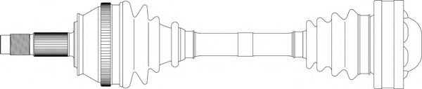 GENERAL RICAMBI AR3053 Приводной вал для ALFA ROMEO 145 (Альфа ромео 145) GENERAL RICAMBI AR3053 Приводной вал для ALFA ROMEO 145 (Альфа ромео 145)