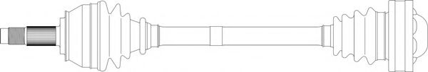 GENERAL RICAMBI AR3063 Приводной вал для ALFA ROMEO 145 (Альфа ромео 145) GENERAL RICAMBI AR3063 Приводной вал для ALFA ROMEO 145 (Альфа ромео 145)