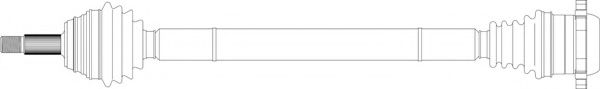 GENERAL RICAMBI WW3298 Приводной вал для VOLKSWAGEN LUPO (Фольксваген Лупо) GENERAL RICAMBI WW3298 Приводной вал для VOLKSWAGEN LUPO (Фольксваген Лупо)