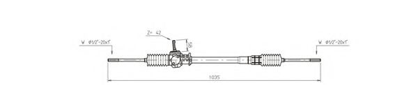 GENERAL RICAMBI FO4006 Рулевой механизм для FORD FIESTA (Форд Фиэста) GENERAL RICAMBI FO4006 Рулевой механизм для FORD FIESTA (Форд Фиэста)