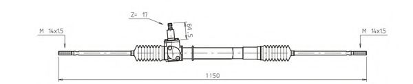 GENERAL RICAMBI LA4005 Рулевой механизм для LANCIA (Лансиа/лянча) GENERAL RICAMBI LA4005 Рулевой механизм для LANCIA (Лансиа/лянча)