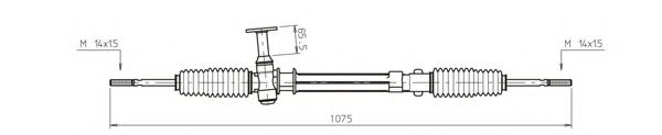 GENERAL RICAMBI OP4003 Рулевой механизм для OPEL (Опель) GENERAL RICAMBI OP4003 Рулевой механизм для OPEL (Опель)