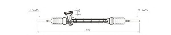GENERAL RICAMBI RE4005 Рулевой механизм для RENAULT LE CAR (Рено Лэ cар) GENERAL RICAMBI RE4005 Рулевой механизм для RENAULT LE CAR (Рено Лэ cар)