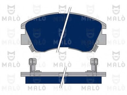 MALÒ 1050009 Тормозные колодки для MITSUBISHI MONTERO (Митсубиши/митсубиси Монтэро) MALÒ 1050009 Тормозные колодки для MITSUBISHI MONTERO (Митсубиши/митсубиси Монтэро)