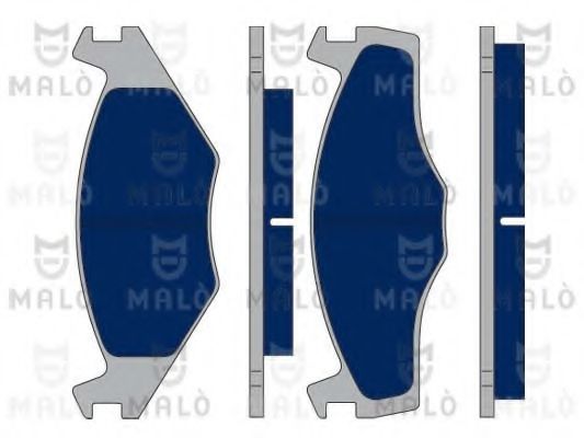 MALÒ 1050014 Тормозные колодки для VOLKSWAGEN POLO (Фольксваген Поло) MALÒ 1050014 Тормозные колодки для VOLKSWAGEN POLO (Фольксваген Поло)