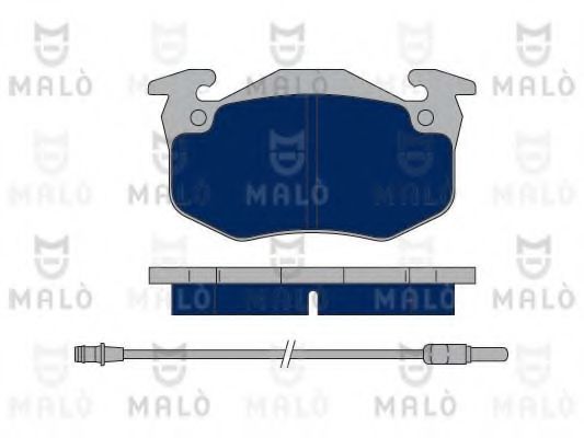 MALÒ 1050056 Тормозные колодки для RENAULT SUPER 5 (Рено Супэр 5) MALÒ 1050056 Тормозные колодки для RENAULT SUPER 5 (Рено Супэр 5)