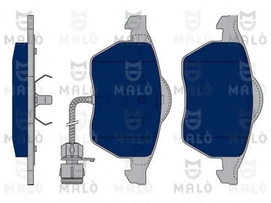 MALÒ 1050057 Тормозные колодки для VOLKSWAGEN (Фольксваген) MALÒ 1050057 Тормозные колодки для VOLKSWAGEN (Фольксваген)