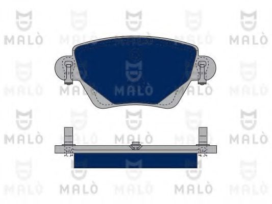 MALÒ 1050081 Тормозные колодки для FORD (Форд) MALÒ 1050081 Тормозные колодки для FORD (Форд)