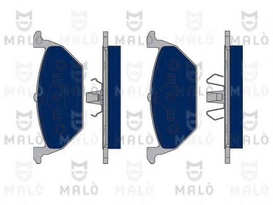 MALÒ 1050104 Тормозные колодки для VOLKSWAGEN (Фольксваген) MALÒ 1050104 Тормозные колодки для VOLKSWAGEN (Фольксваген)