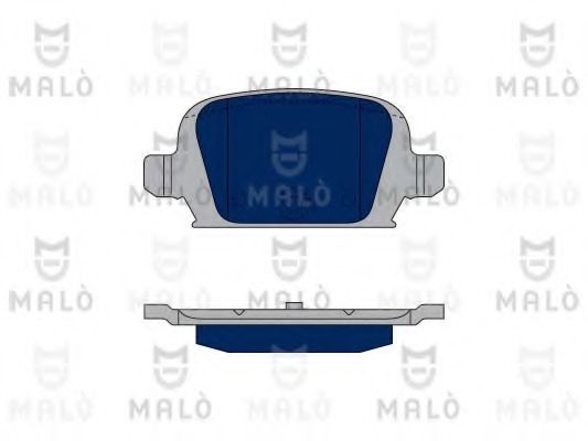 MALÒ 1050134 Тормозные колодки для OPEL VITA C (Опель Vита c) MALÒ 1050134 Тормозные колодки для OPEL VITA C (Опель Vита c)