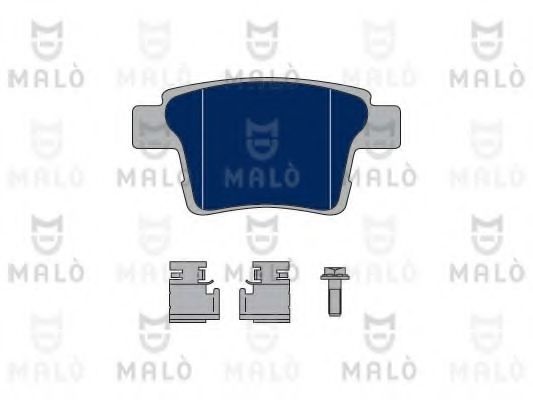 MALÒ 1050144 Тормозные колодки для FORD (Форд) MALÒ 1050144 Тормозные колодки для FORD (Форд)