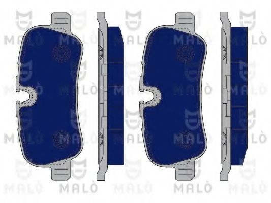MALÒ 1050149 Тормозные колодки для LAND ROVER DISCOVERY IV (Ленд ровер/лэнд ровер Дискавери 4) MALÒ 1050149 Тормозные колодки для LAND ROVER DISCOVERY IV (Ленд ровер/лэнд ровер Дискавери 4)