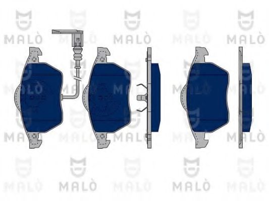 MALÒ 1050154 Тормозные колодки для VOLKSWAGEN (Фольксваген) MALÒ 1050154 Тормозные колодки для VOLKSWAGEN (Фольксваген)