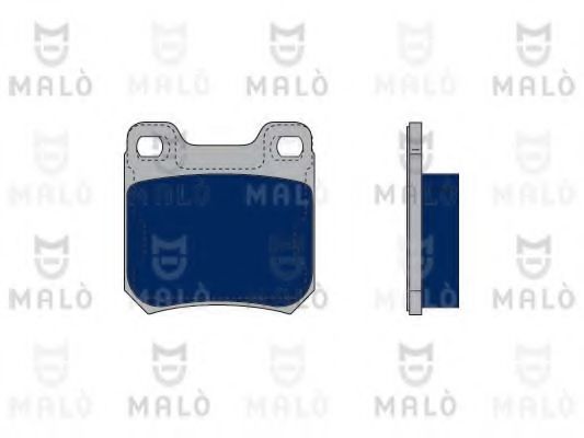 MALÒ 1050202 Тормозные колодки для OPEL OMEGA A (Опель Омэга а) MALÒ 1050202 Тормозные колодки для OPEL OMEGA A (Опель Омэга а)