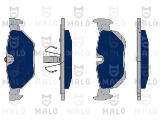MALÒ 1050233 Тормозные колодки для BMW (Бмв) MALÒ 1050233 Тормозные колодки для BMW (Бмв)