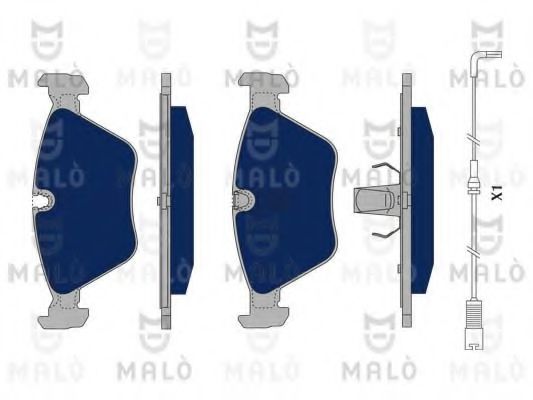 MALÒ 1050291 Тормозные колодки для BMW (Бмв) MALÒ 1050291 Тормозные колодки для BMW (Бмв)