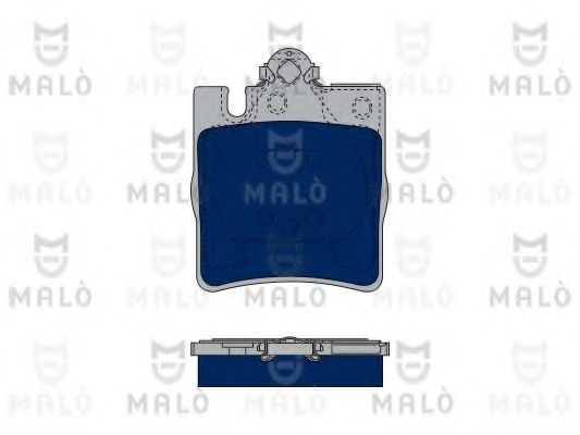 MALÒ 1050292 Тормозные колодки для MERCEDESBENZ (Мерседес бенц) MALÒ 1050292 Тормозные колодки для MERCEDESBENZ (Мерседес бенц)