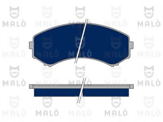 MALÒ 1050312 Тормозные колодки для ISUZU D-MAX (Исузу Д-маx) MALÒ 1050312 Тормозные колодки для ISUZU D-MAX (Исузу Д-маx)