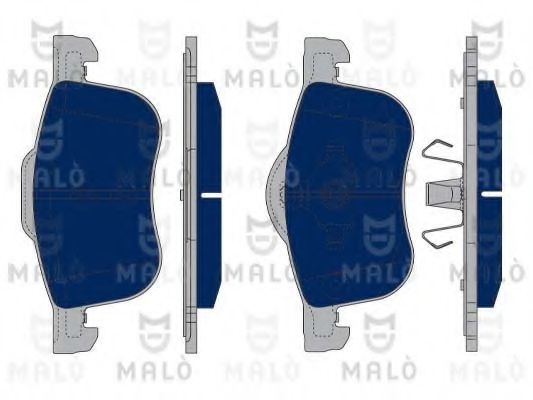 MALÒ 1050326 Тормозные колодки для PEUGEOT 207 (Пежо 207) MALÒ 1050326 Тормозные колодки для PEUGEOT 207 (Пежо 207)