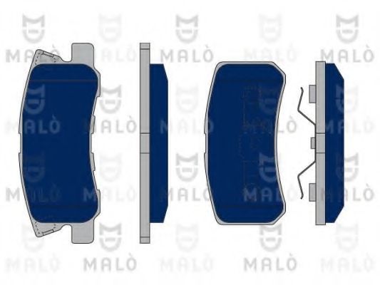 MALÒ 1050353 Тормозные колодки для MITSUBISHI (Митсубиши/митсубиси) MALÒ 1050353 Тормозные колодки для MITSUBISHI (Митсубиши/митсубиси)