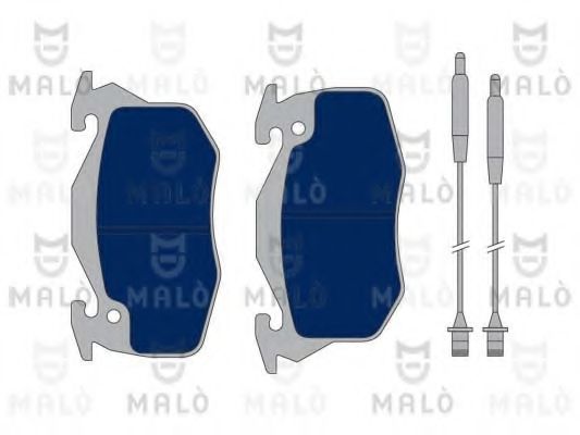 MALÒ 1050376 Тормозные колодки для PEUGEOT 205 II (Пежо 205 2) MALÒ 1050376 Тормозные колодки для PEUGEOT 205 II (Пежо 205 2)