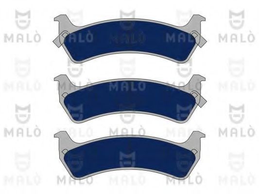 MALÒ 1051067 Тормозные колодки для JEEP CHEROKEE (Джип Чироки) MALÒ 1051067 Тормозные колодки для JEEP CHEROKEE (Джип Чироки)