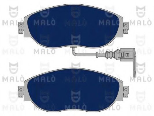 MALÒ 1051091 Тормозные колодки для VOLKSWAGEN (Фольксваген) MALÒ 1051091 Тормозные колодки для VOLKSWAGEN (Фольксваген)