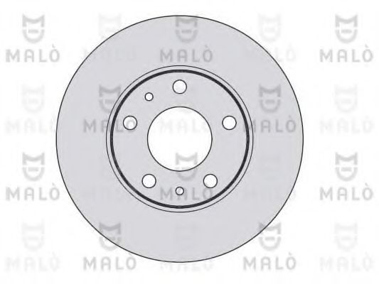MALÒ 1110017 Тормозной диск для CITROËN JUMPER (CитроËн Жумпэр) MALÒ 1110017 Тормозной диск для CITROËN JUMPER (CитроËн Жумпэр)