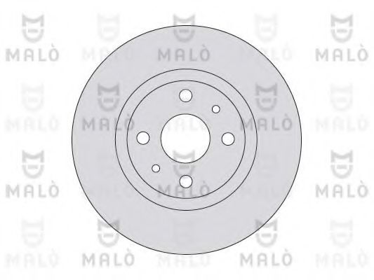 MALÒ 1110063 Тормозной диск для FIAT 500 C (Фиат 500 c) MALÒ 1110063 Тормозной диск для FIAT 500 C (Фиат 500 c)