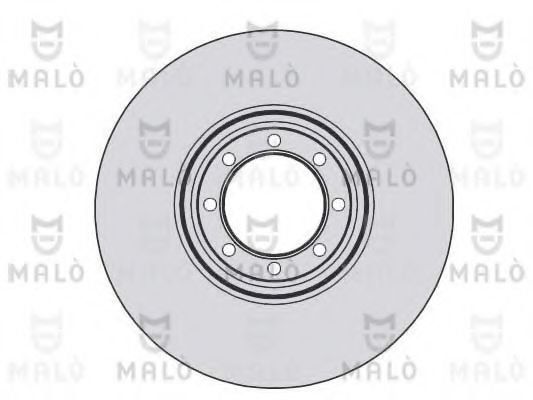 MALÒ 1110133 Тормозной диск для IVECO (Ивеко) MALÒ 1110133 Тормозной диск для IVECO (Ивеко)