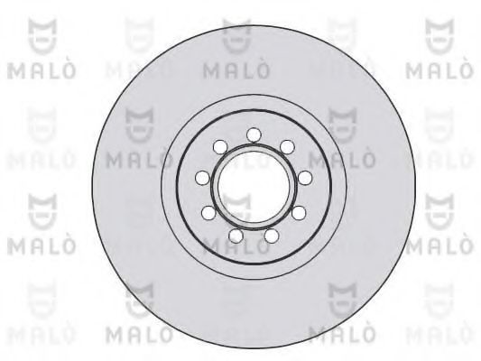MALÒ 1110136 Тормозной диск для IVECO (Ивеко) MALÒ 1110136 Тормозной диск для IVECO (Ивеко)