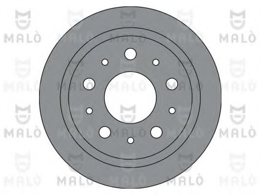 MALÒ 1110257 Тормозной диск для FIAT (Фиат)