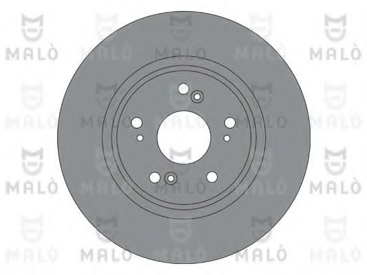 MALÒ 1110376 Тормозной диск для HONDA CR-V III (Хонда Срв 3) MALÒ 1110376 Тормозной диск для HONDA CR-V III (Хонда Срв 3)