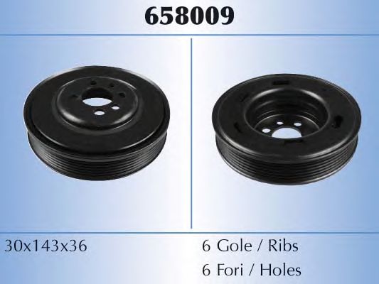 MALÒ 658009 Ременный шкив, коленчатый вал для SEAT ALTEA (Сеат Алтэа) MALÒ 658009 Ременный шкив, коленчатый вал для SEAT ALTEA (Сеат Алтэа)