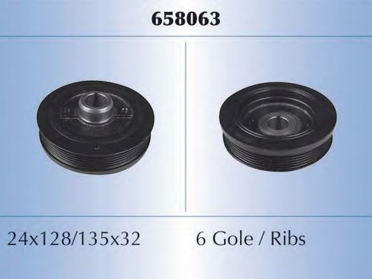 MALÒ 658063 Ременный шкив, коленчатый вал для TOYOTA AXIO/ALTIS (Тойота/тоета Аxио/алтис) MALÒ 658063 Ременный шкив, коленчатый вал для TOYOTA AXIO/ALTIS (Тойота/тоета Аxио/алтис)