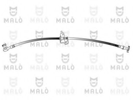 MALÒ 80834 Тормозной шланг для OPEL ASTRA J (Опель Астра джи) MALÒ 80834 Тормозной шланг для OPEL ASTRA J (Опель Астра джи)