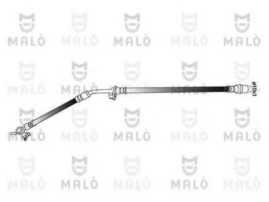 MALÒ 80940 Тормозной шланг для TOYOTA VITZ (Тойота/тоета Vитз) MALÒ 80940 Тормозной шланг для TOYOTA VITZ (Тойота/тоета Vитз)