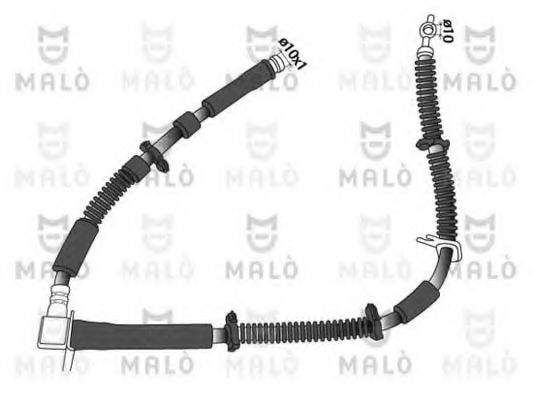 MALÒ 80996 Тормозной шланг для LAND ROVER RANGE ROVER SPORT (Ленд ровер/лэнд ровер Рангэ ровер спорт) MALÒ 80996 Тормозной шланг для LAND ROVER RANGE ROVER SPORT (Ленд ровер/лэнд ровер Рангэ ровер спорт)