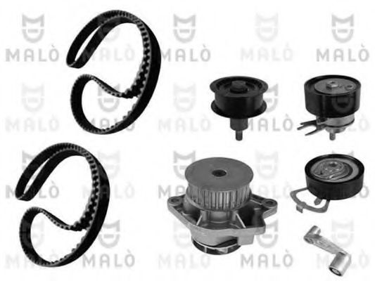 MALÒ W130200S Комплект ремня ГРМ для SEAT IBIZA V (Сеат Ибица 5) MALÒ W130200S Комплект ремня ГРМ для SEAT IBIZA V (Сеат Ибица 5)