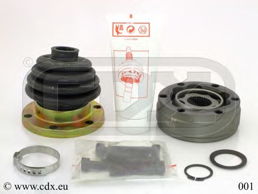 CDX 001 Шарнирный комплект, приводной вал для VOLKSWAGEN POLO CLASSIC (Фольксваген Поло классик) CDX 001 Шарнирный комплект, приводной вал для VOLKSWAGEN POLO CLASSIC (Фольксваген Поло классик)