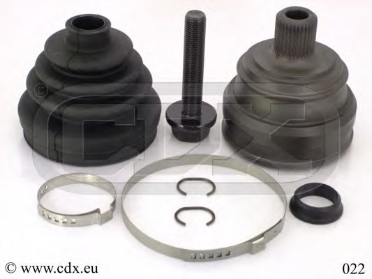 CDX 022 Шарнирный комплект, приводной вал для AUDI 90 (Ауди 90) CDX 022 Шарнирный комплект, приводной вал для AUDI 90 (Ауди 90)
