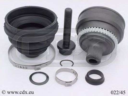 CDX 022/45 Шарнирный комплект, приводной вал для AUDI 90 (Ауди 90) CDX 022/45 Шарнирный комплект, приводной вал для AUDI 90 (Ауди 90)